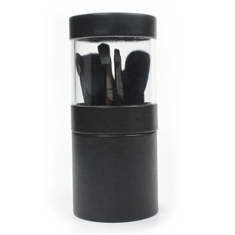 12Pcs Makeup Brush Set cosmetics Makeup Brushes Tool +Leather Cup Holder Case Kit