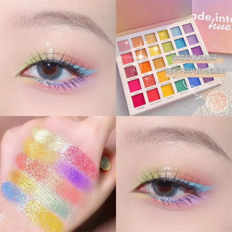 30 Colors Rainbow Eye Shadow Palette