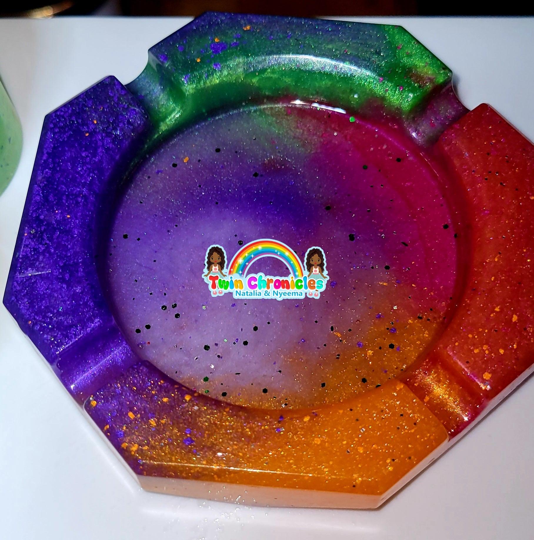 Rainbow ashtray - Twin Chronicles 