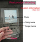12x17cm Custom Acrylic Spotify Code Music Board With Stand Base Personalized Photo Song Singer Cover Plaque - Twin Chronicles 