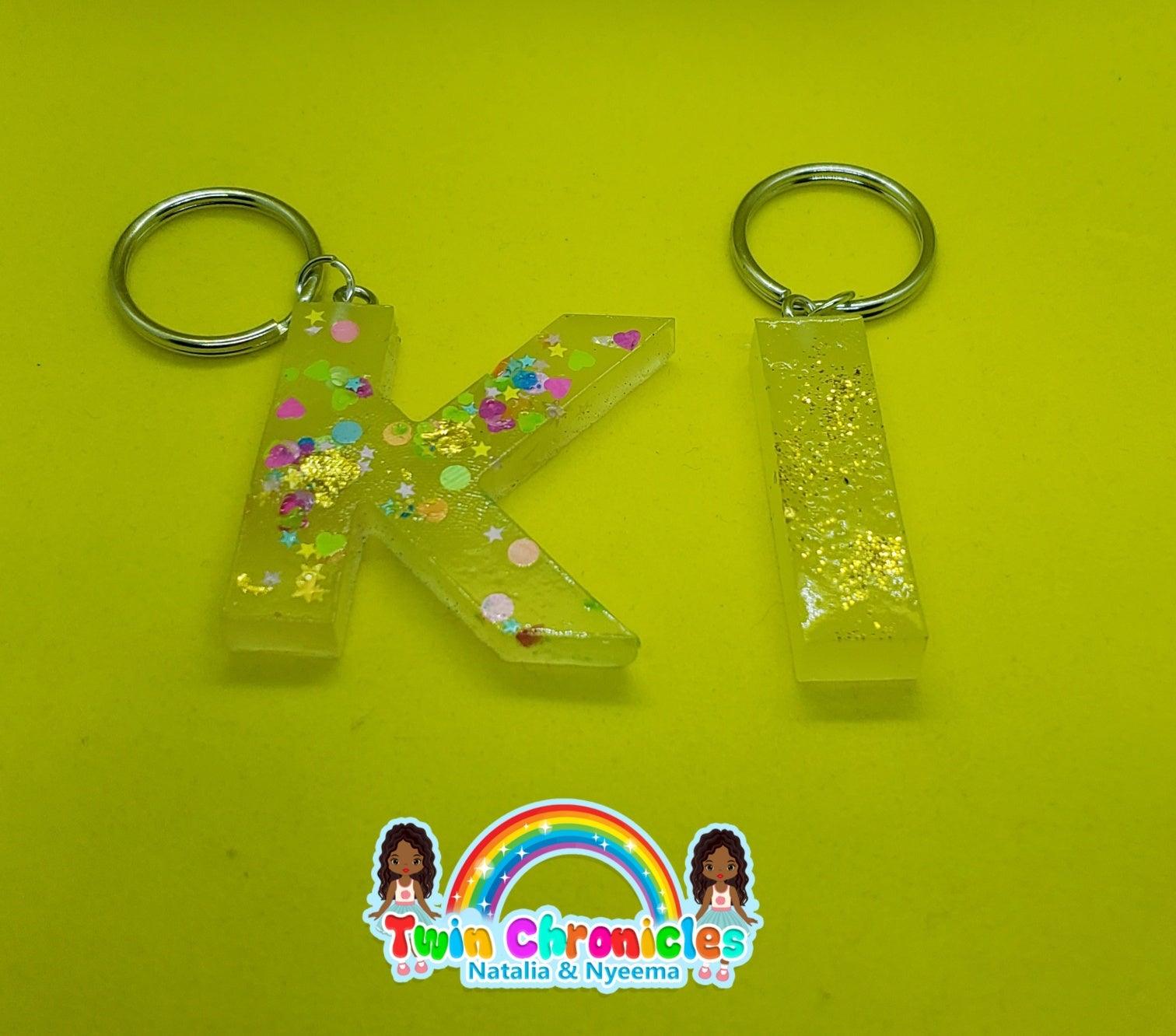 Letter keychains - Twin Chronicles 