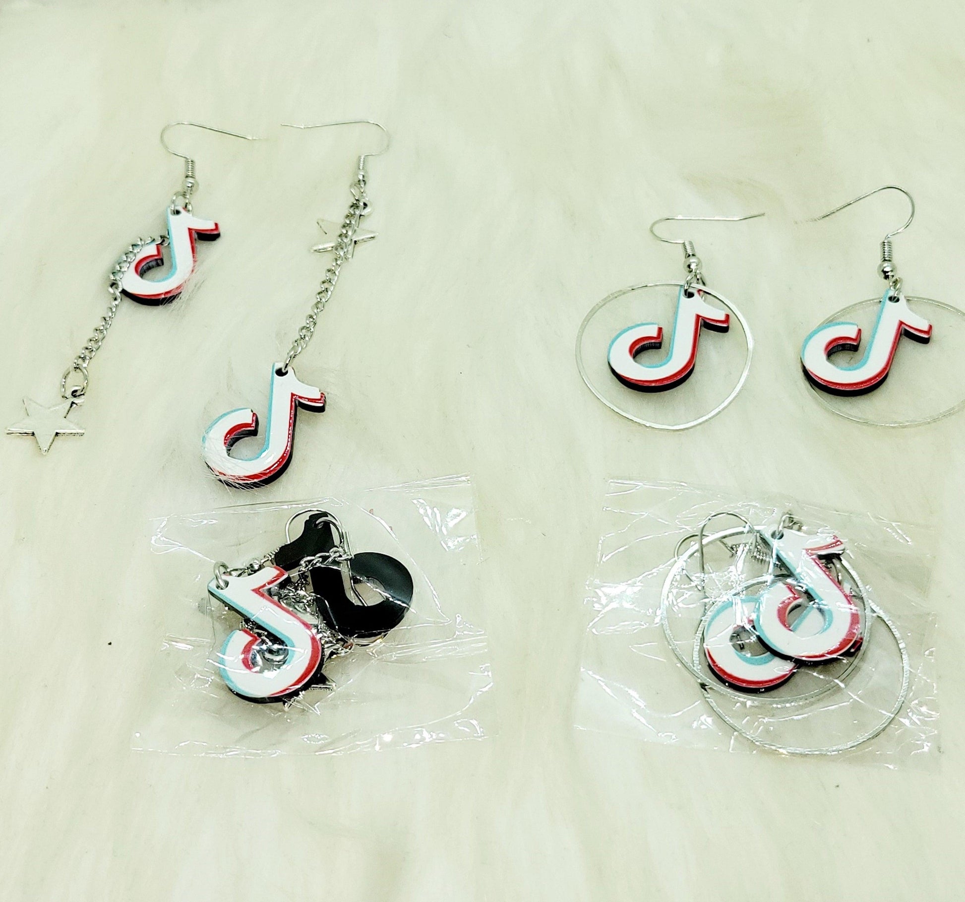 Earrings-handmade inspired TikTok - Twin Chronicles 