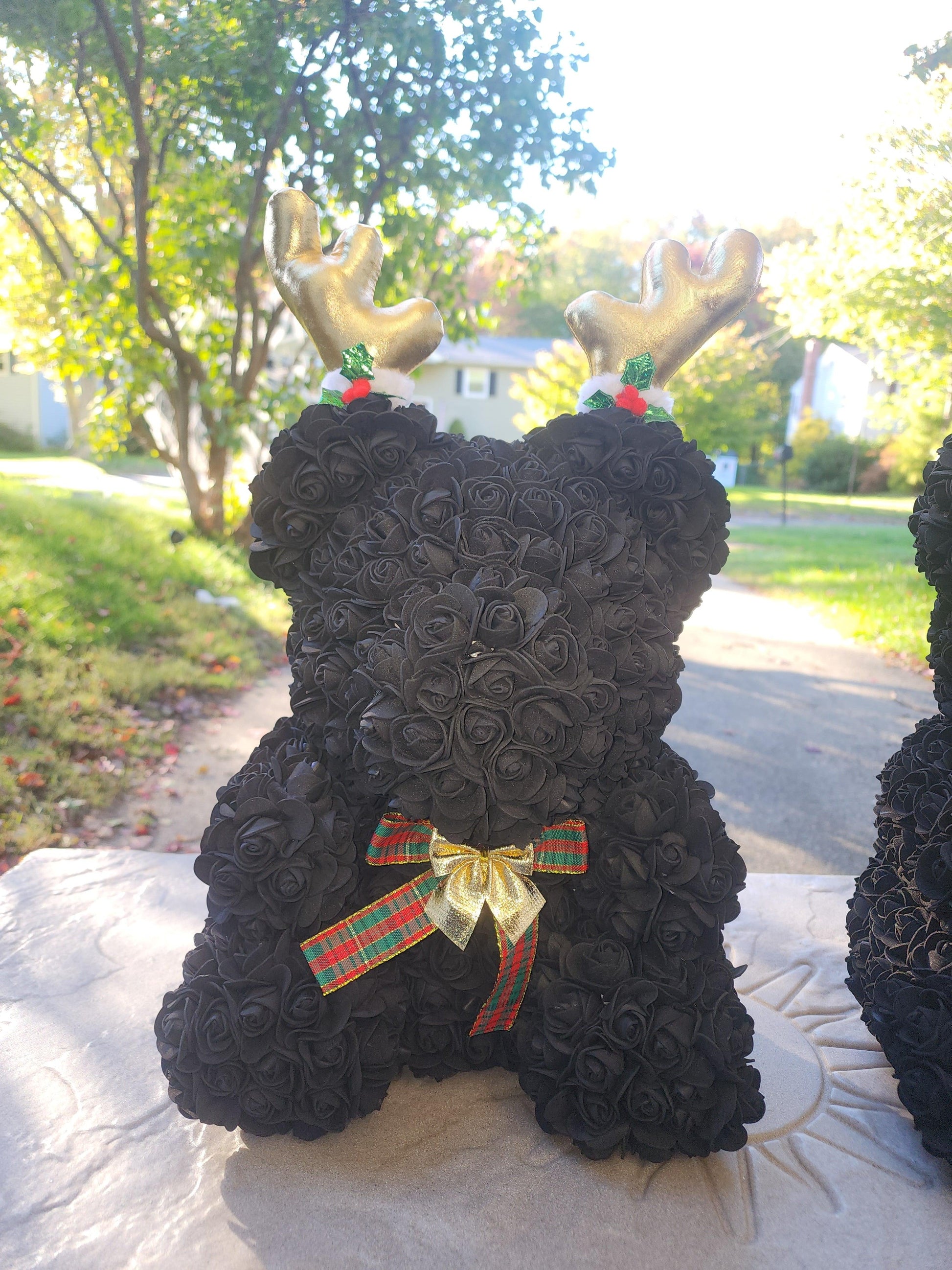 Christmas Rose Bears-Gifts-Rose-Bears-Reindeer - Twin Chronicles 