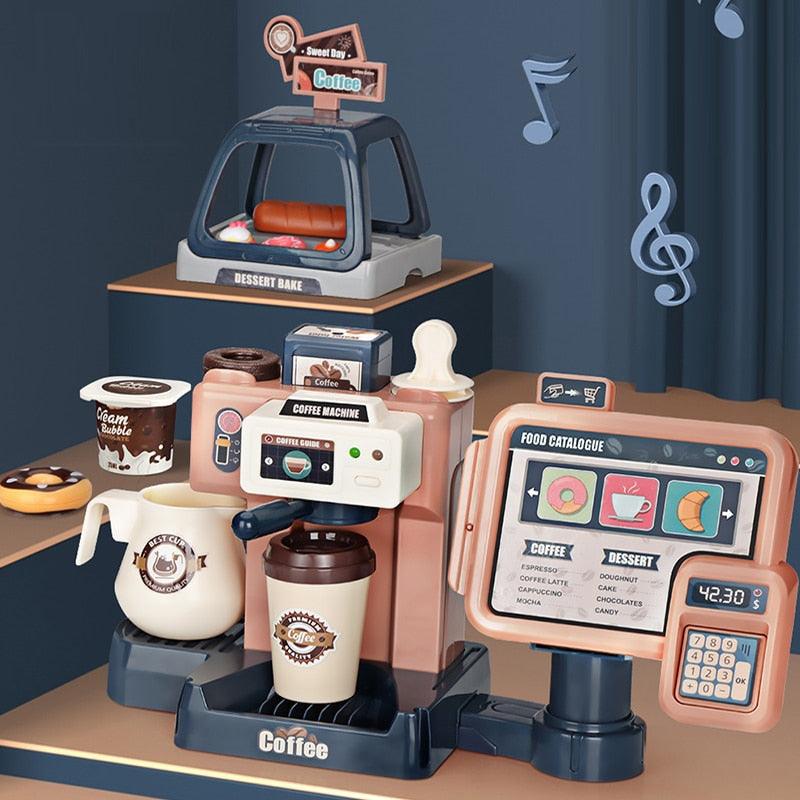Kids Coffee Machine Toy Set Kitchen - Twin Chronicles 