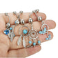 5Pcs/Set Stainless Steel Crystal Dream Catcher Belly Button Rings - Twin Chronicles 