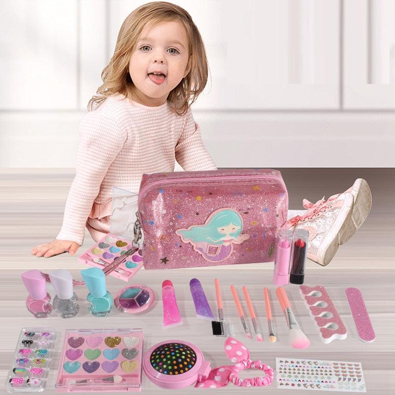 Fashion Kids Cosmetics Make Up Set Safe Washable Children Makeup Set - Twin Chronicles 
