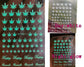 12 Colors Fashion 3D Colorful Nail Art Stickers Weed Leaf Stickers on Nails - Twin Chronicles 