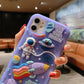 3D Space Astronaut Case For iPhone 11 12 Pro Max Mini XS X XR 7 8 Plus SE 2020 Soft Silicone Dream Moon Phone Cases - Twin Chronicles 