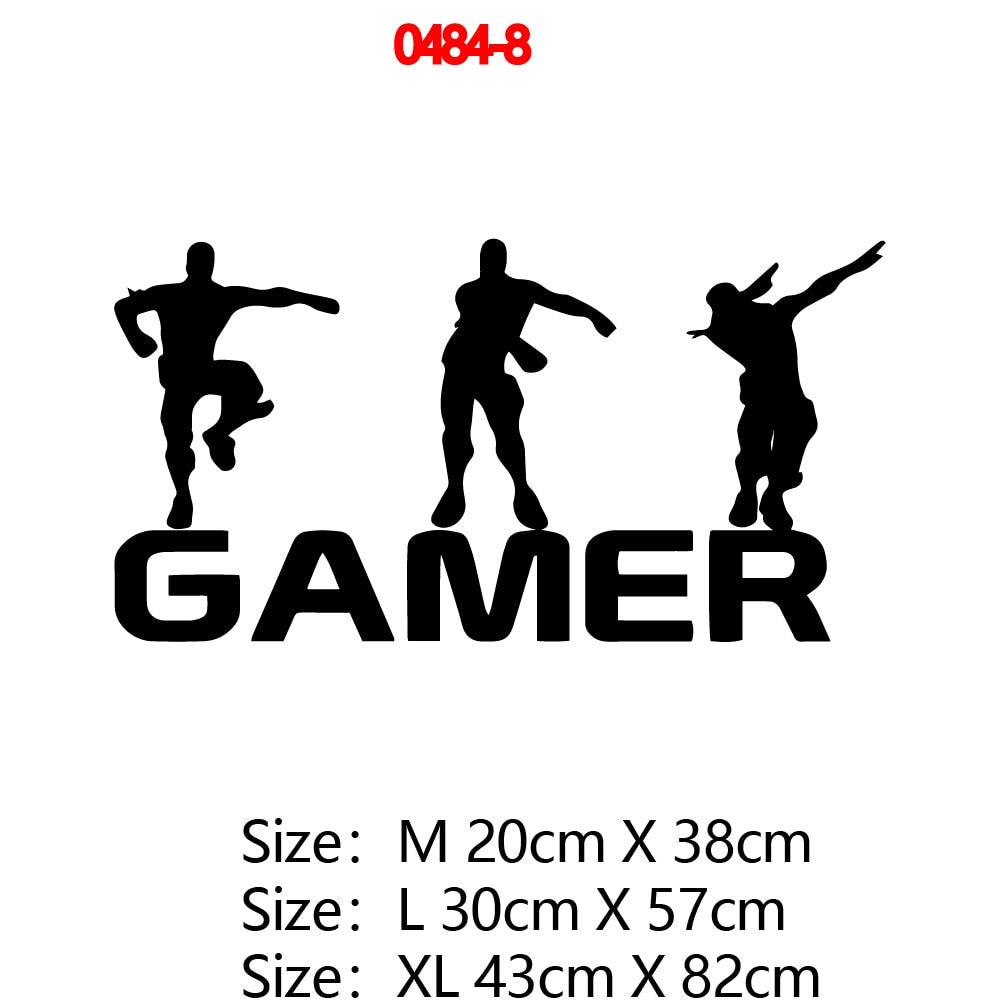Gamer Vinyl Wall Sticker For Kids Room Decoration Wall Murals - Twin Chronicles 