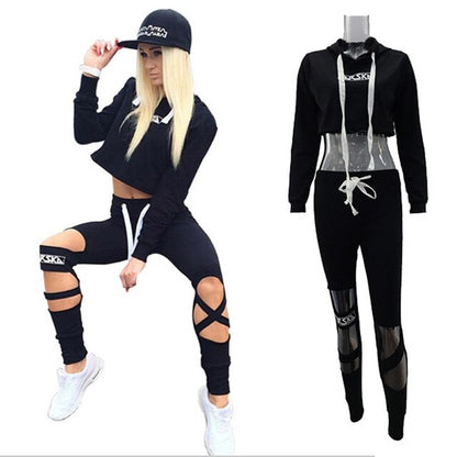 High Quality Sports Sets For Women Tracksuits 2 Pieces Set - Twin Chronicles 