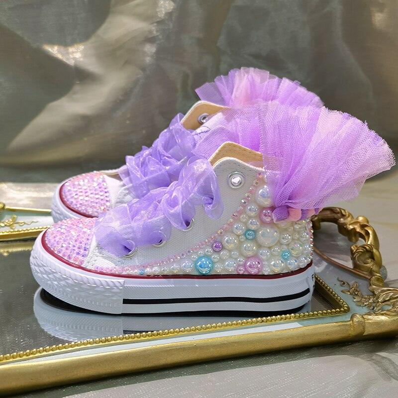 Kids Canvas Shoes For Girl Customized Shoes - Twin Chronicles 