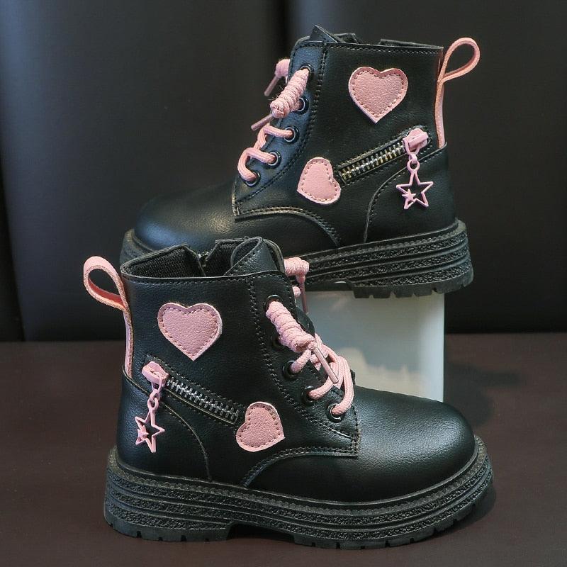 British Style Cool Girls boots - Twin Chronicles 
