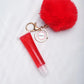 Fruit Large Volume Lips Plumper Oil Moisturizing Gloss With Keychain - Twin Chronicles 