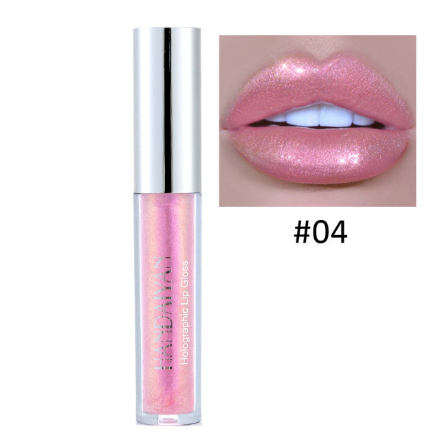 Waterproof Glitter Liquid Lipstick Crystal Glow Laser Holographic Tint - Twin Chronicles 